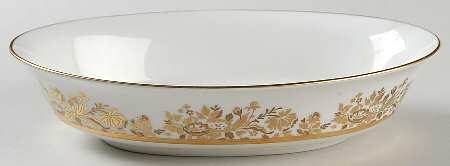 Golden Dawn 8" Oval Vegetable Bowl