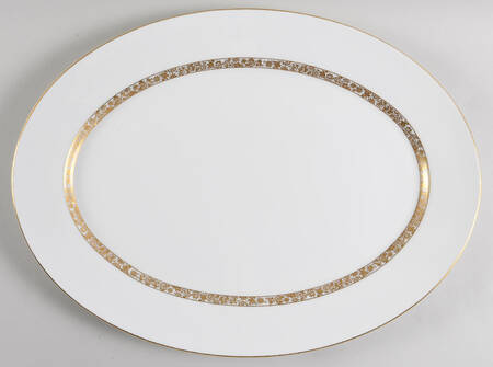 Golden Glen 17" Oval Serving Platter