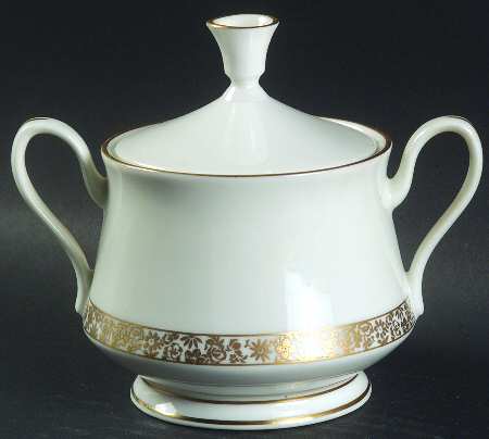 Golden Glen Sugar Bowl & Lid
