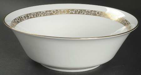 Golden Glen 9" Round Vegetable Bowl