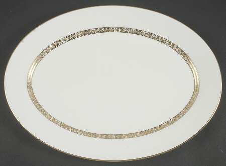 Golden Glen 16" Oval Serving Platter