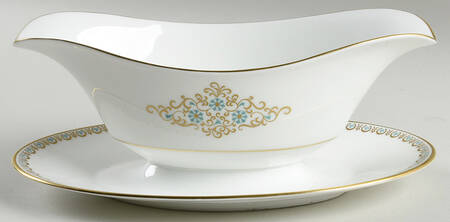 Hampshire Gravy Boat with Attached Underplate