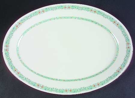 Lady Love 16" Oval Serving Platter