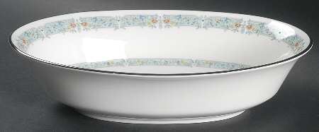 Lady Love 10" Oval Vegetable Bowl