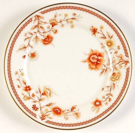 Lotus Garden Bread & Butter Plate
