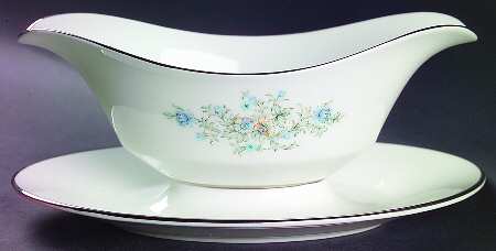 May Morn Gravy Boat with Attached Underplate
