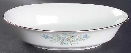 May Morn 10" Oval Vegetable Bowl by Oxford (Div of Lenox)