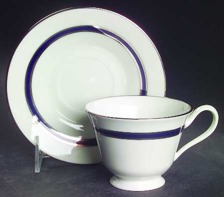 Footed Cup & Saucer Set