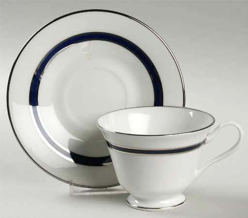 Marquesa Footed Cup & Saucer Set