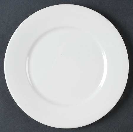 Mayfair White Salad Plate by Oxford (Div of Lenox)