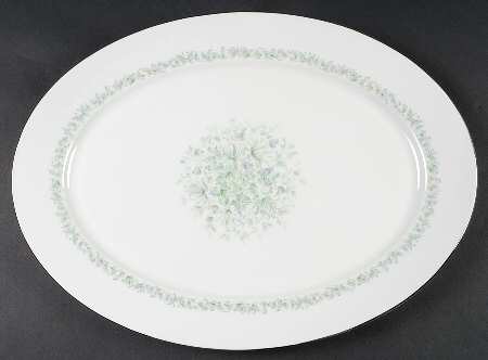 Meadowlark 17" Oval Serving Platter by Oxford (Div of Lenox)
