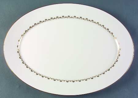 Milburne 16" Oval Serving Platter by Oxford (Div of Lenox)