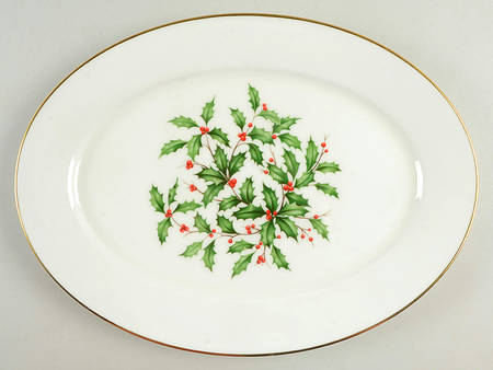 O2 13" Oval Serving Platter by Oxford (Div of Lenox)