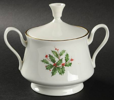 O2 Sugar Bowl & Lid by Oxford (Div of Lenox)