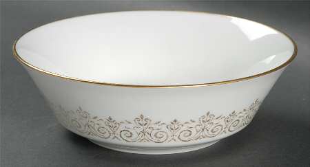 Petit Point Coupe Cereal Bowl by Oxford (Div of Lenox)