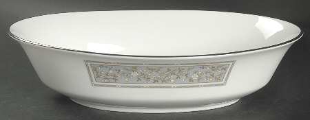 Rendezvous 10" Oval Vegetable Bowl