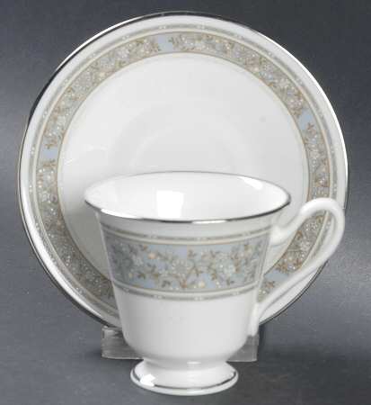 Rendezvous Footed Demitasse Cup & Saucer Set