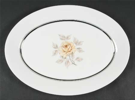Sharon 13" Oval Serving Platter