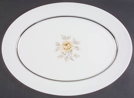 Sharon 17" Oval Serving Platter