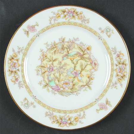 Song Birds Bread & Butter Plate