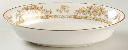 Song Birds 8" Oval Vegetable Bowl