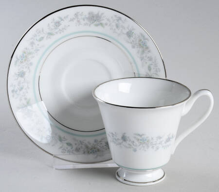 Spring Footed Demitasse Cup & Saucer Set