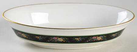 Sutton Place 8" Oval Vegetable Bowl by Oxford (Div of Lenox)
