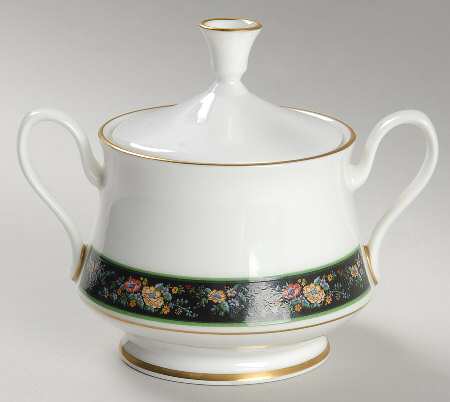 Sutton Place Sugar Bowl & Lid by Oxford (Div of Lenox)
