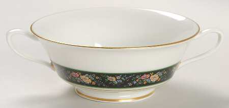 Sutton Place Footed Cream Soup Bowl