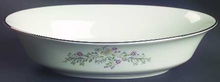 Tenderly 10" Oval Vegetable Bowl