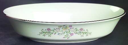 Tenderly 8" Oval Vegetable Bowl