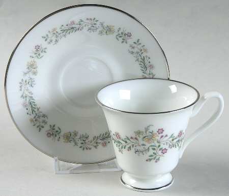 Tenderly Footed Demitasse Cup & Saucer Set