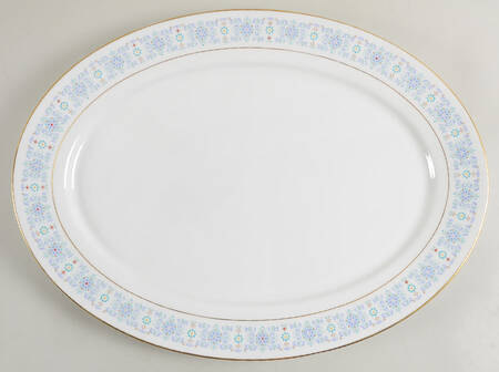 Tivoli 17" Oval Serving Platter by Oxford (Div of Lenox)