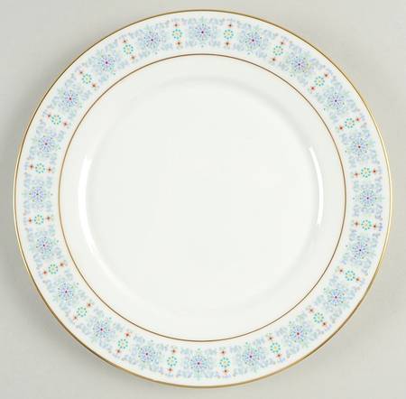 Tivoli Luncheon Plate by Oxford (Div of Lenox)