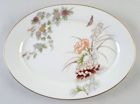 Tranquility 13" Oval Serving Platter