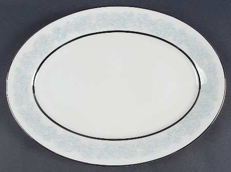 Twilight Dell 13" Oval Serving Platter