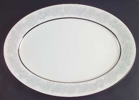 Twilight Dell 17" Oval Serving Platter
