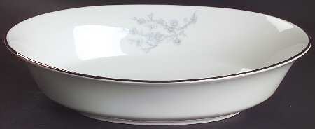 Twilight Dell 10" Oval Vegetable Bowl