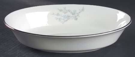 Twilight Dell 8" Oval Vegetable Bowl