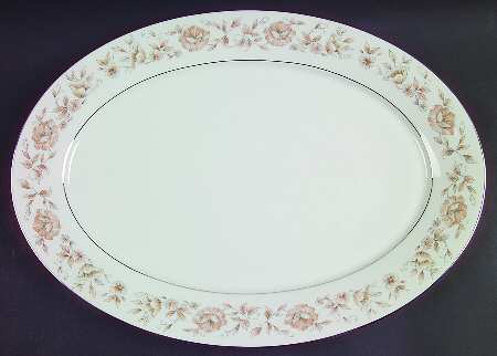 Wakefield 16" Oval Serving Platter by Oxford (Div of Lenox)