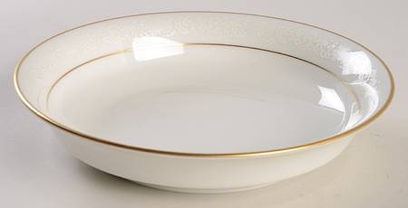 White Lace Coupe Soup Bowl by Oxford (Div of Lenox)