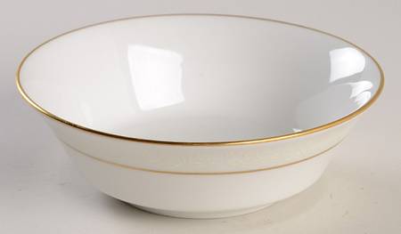 White Lace Coupe Cereal Bowl by Oxford (Div of Lenox)
