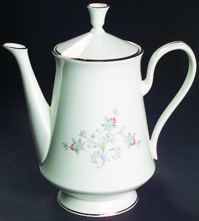 Windflower Coffee Pot & Lid
