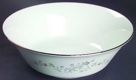 Windflower 9" Round Vegetable Bowl