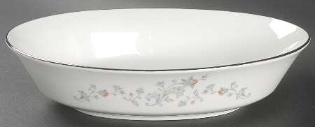 Windflower 10" Oval Vegetable Bowl