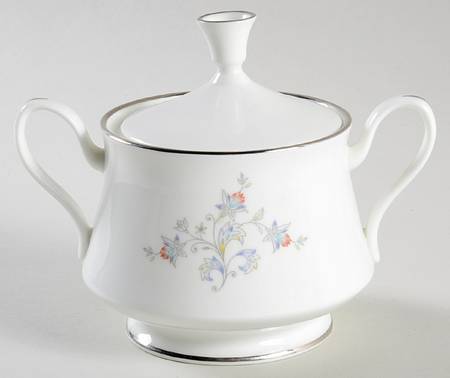 Windflower Sugar Bowl & Lid