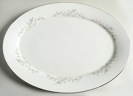 Windflower 16" Oval Serving Platter