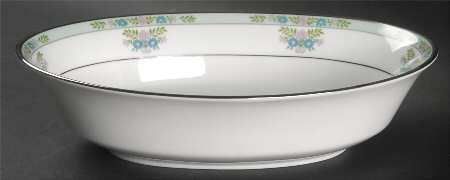 Willow Tree 10" Oval Vegetable Bowl by Oxford (Div of Lenox)