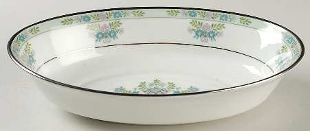 Willow Tree 8" Oval Vegetable Bowl by Oxford (Div of Lenox)