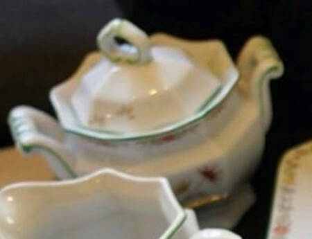 Shalimar Sugar Bowl & Lid